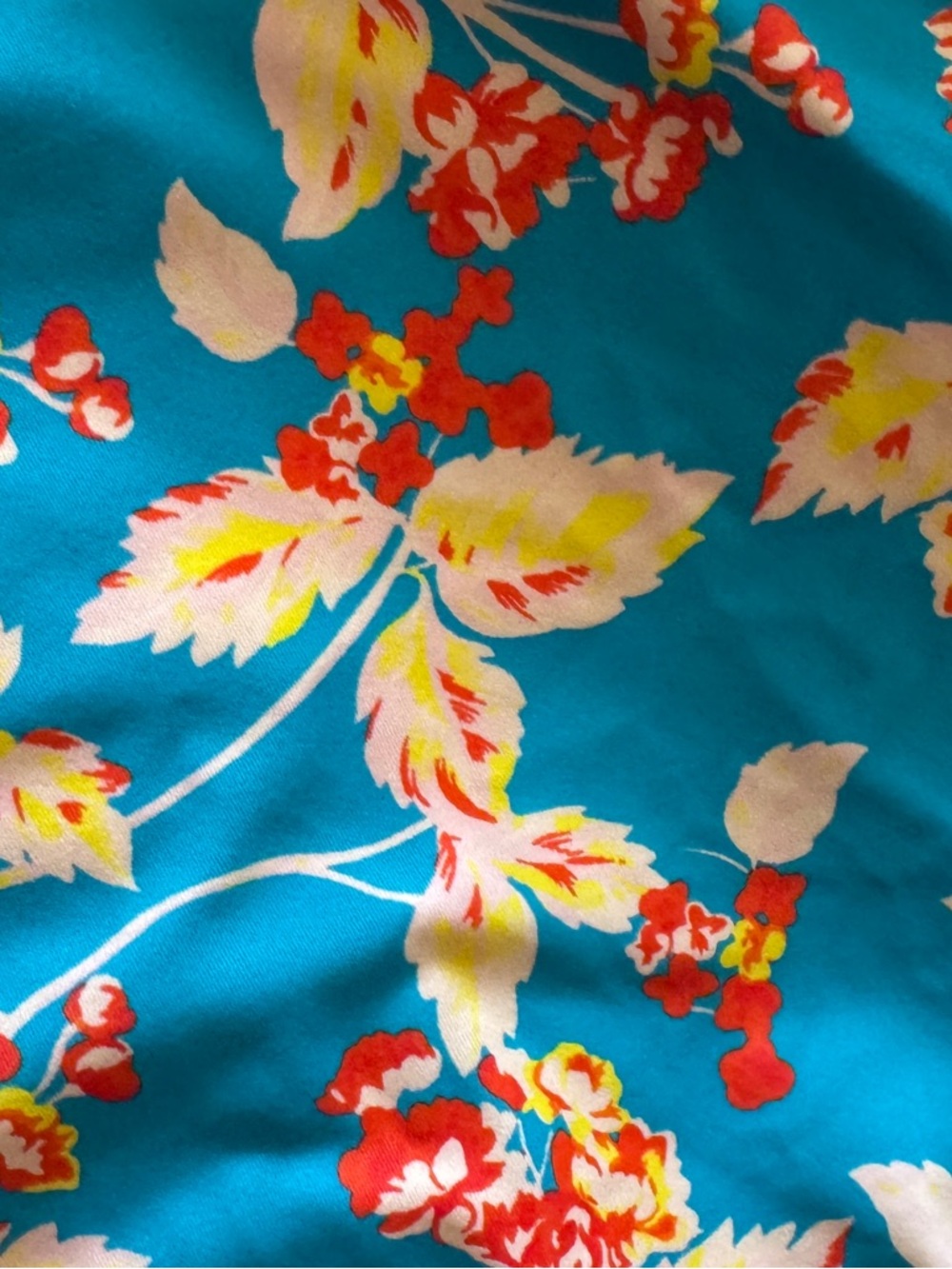 Summersalt Teal Floral The Perfect Wrap One-Piece Swimsuit with Side Tie - Picture 2 of 4